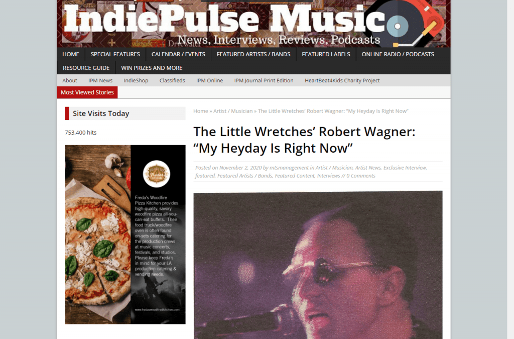 IndiePulse Music Interviews The Little Wretches’ Robert Wagner