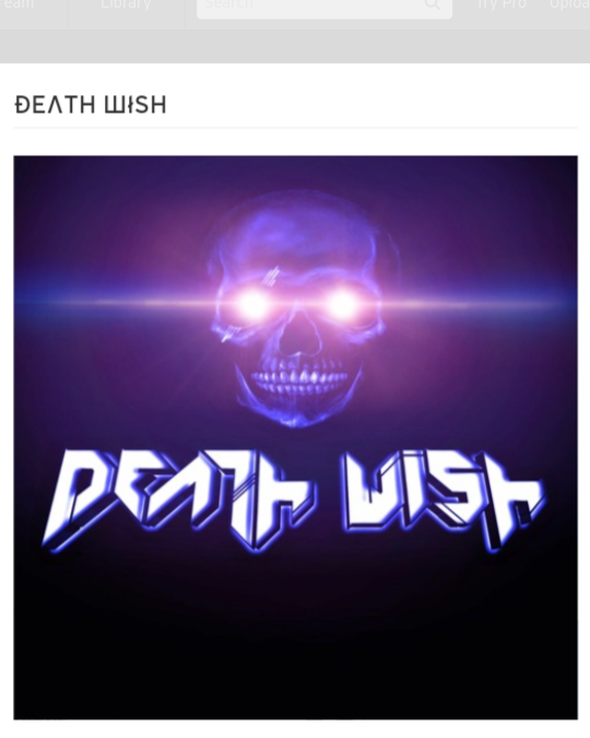 S{PR} Featured Artist: Death Wish