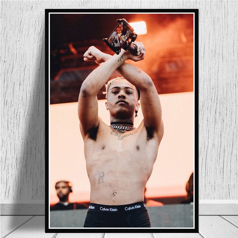 Xxxtentacion X Collection Ink on Canvas