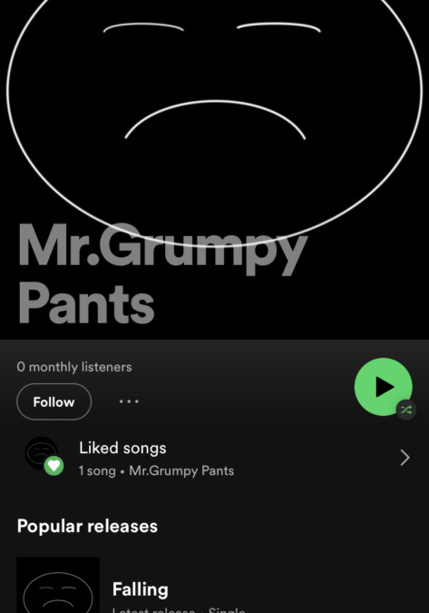 Mr.Grumpy Pants